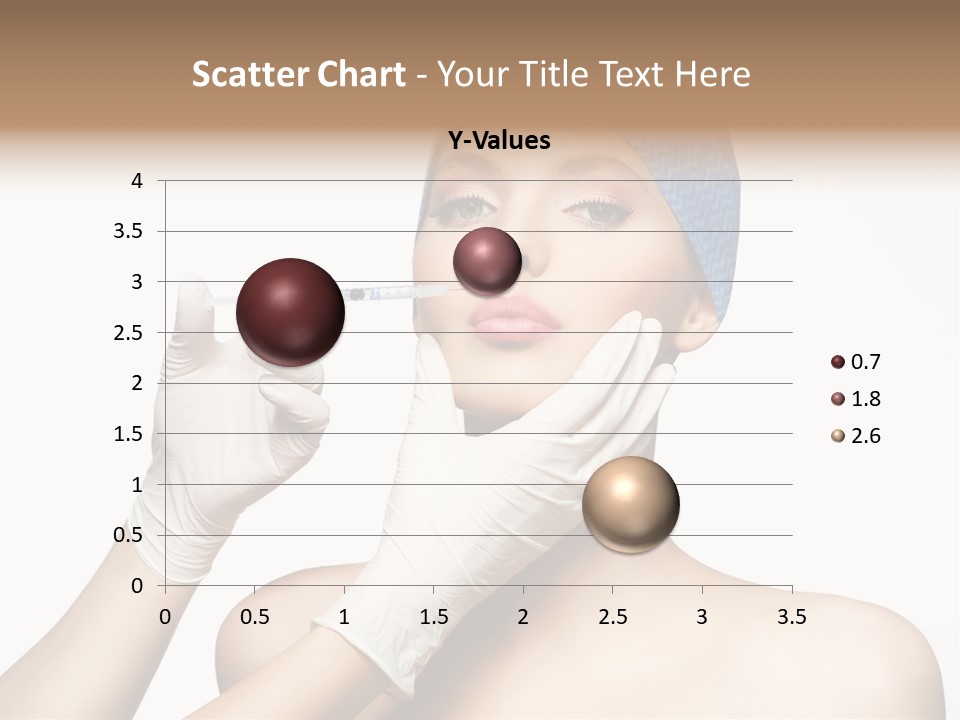 Cosmetic Beauty Needle PowerPoint Template