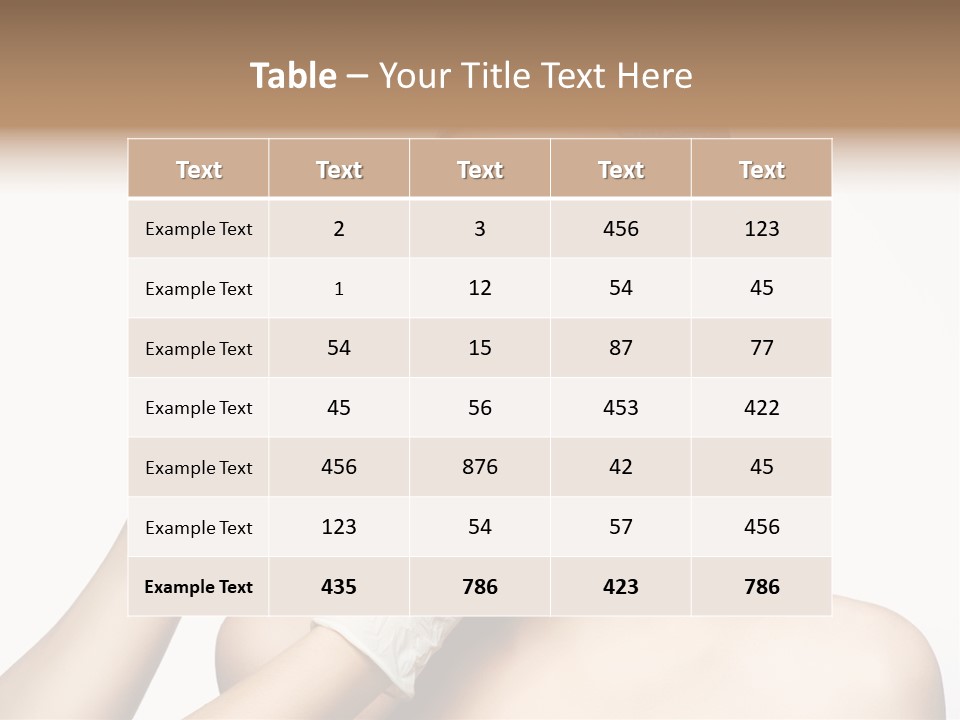 Cosmetic Beauty Needle PowerPoint Template