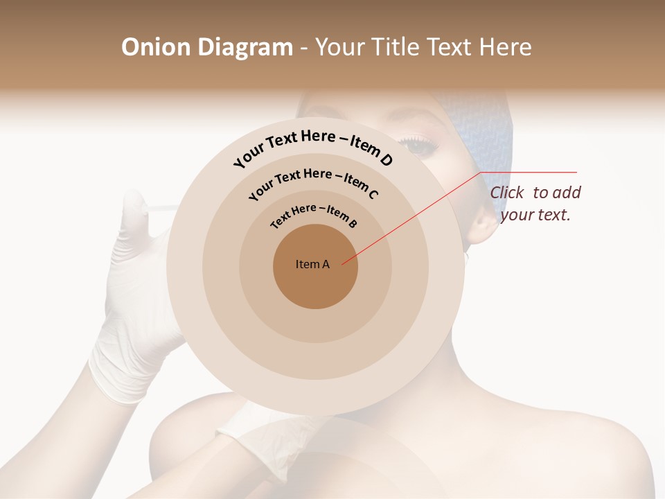 Cosmetic Beauty Needle PowerPoint Template
