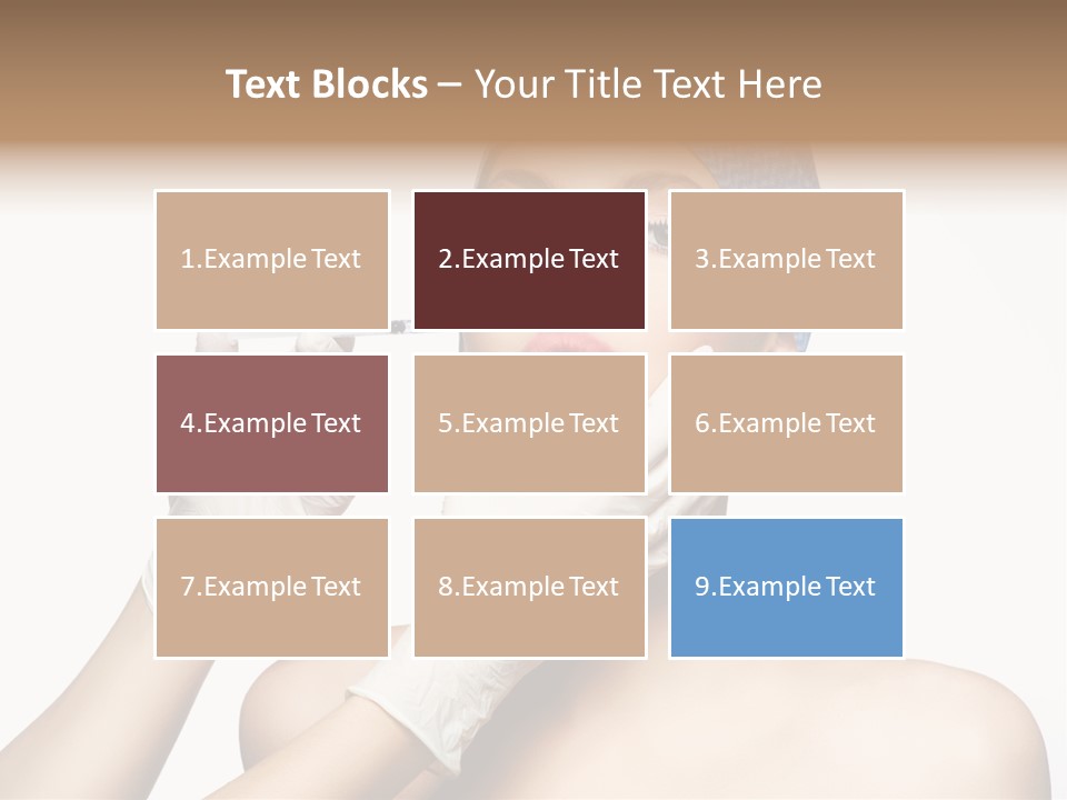 Cosmetic Beauty Needle PowerPoint Template