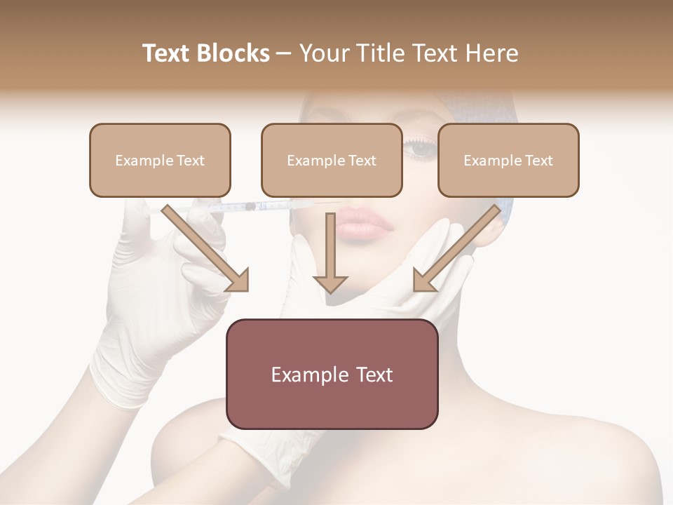 Cosmetic Beauty Needle PowerPoint Template
