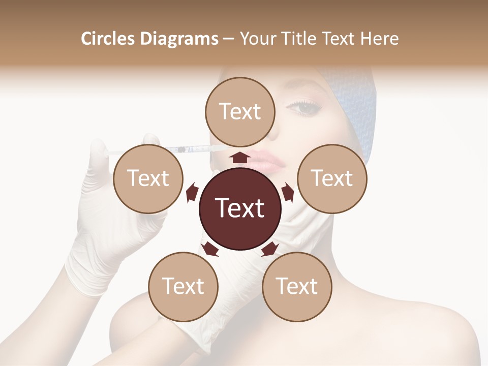 Cosmetic Beauty Needle PowerPoint Template