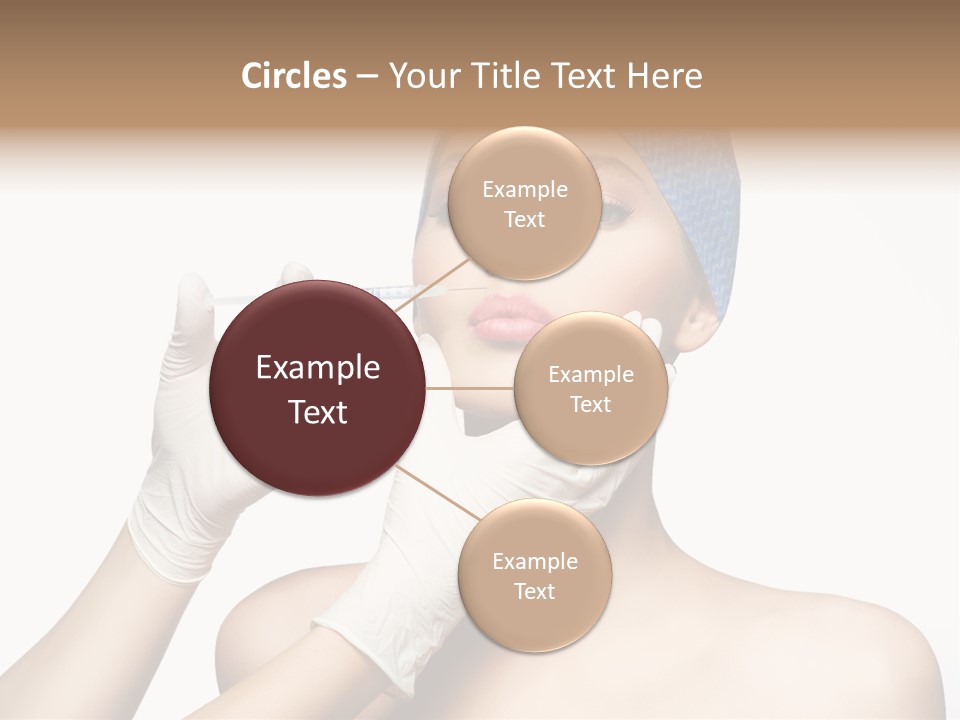 Cosmetic Beauty Needle PowerPoint Template