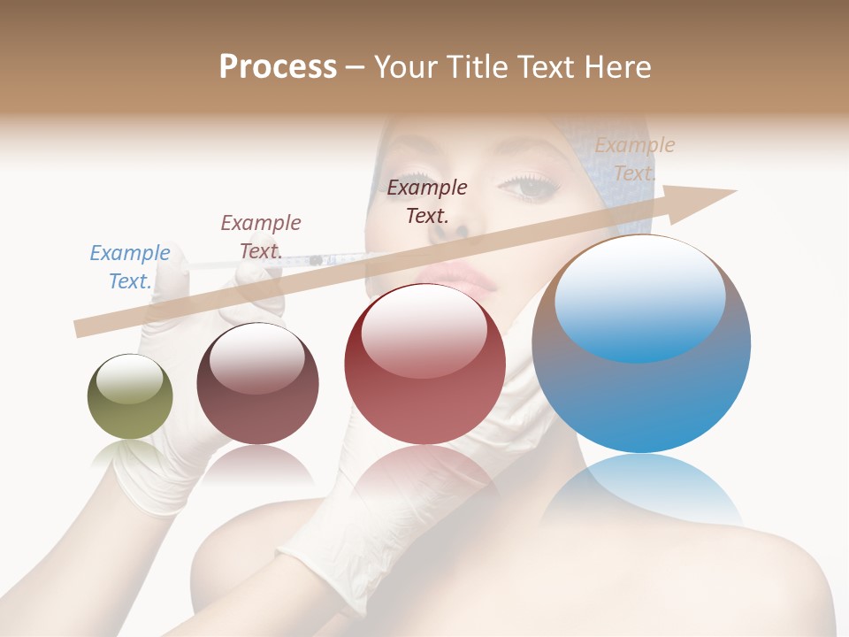 Cosmetic Beauty Needle PowerPoint Template