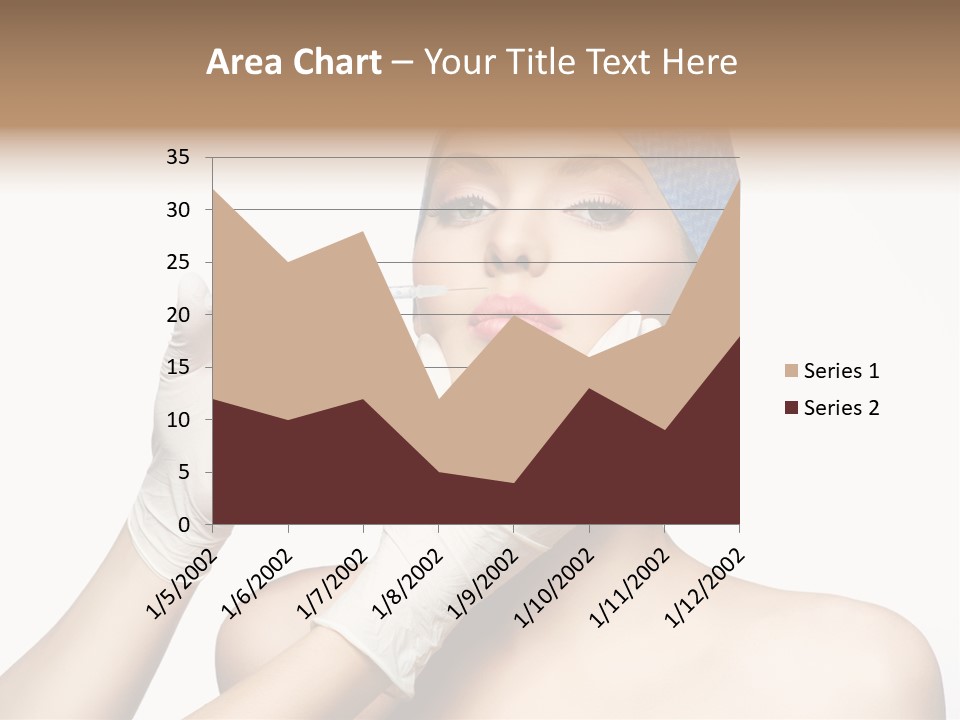 Cosmetic Beauty Needle PowerPoint Template