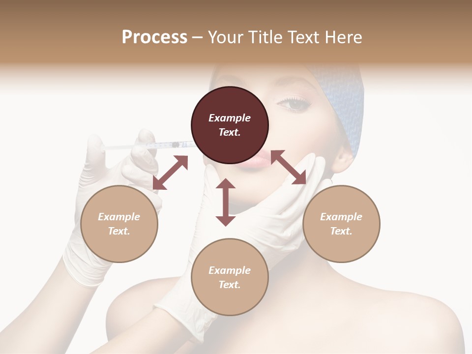 Cosmetic Beauty Needle PowerPoint Template