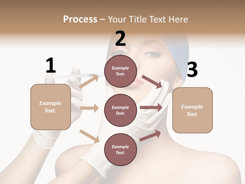 Cosmetic Beauty Needle PowerPoint Template