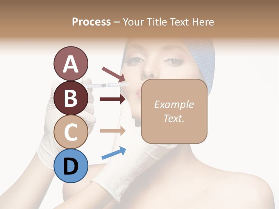 Cosmetic Beauty Needle PowerPoint Template