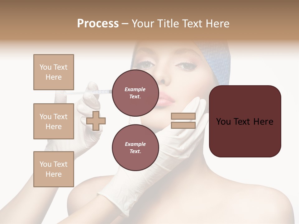 Cosmetic Beauty Needle PowerPoint Template