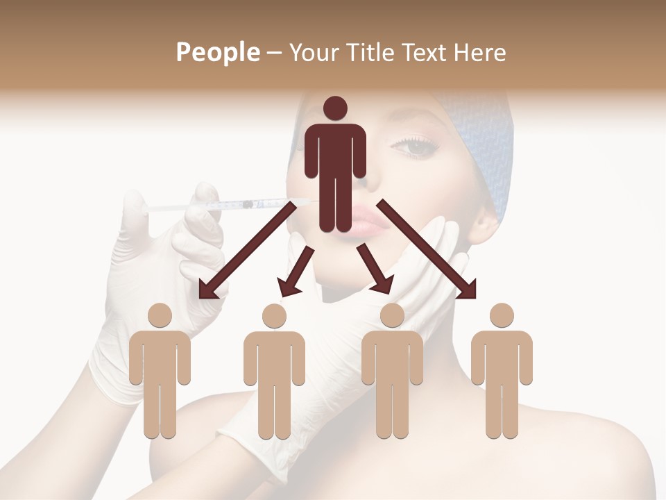 Cosmetic Beauty Needle PowerPoint Template