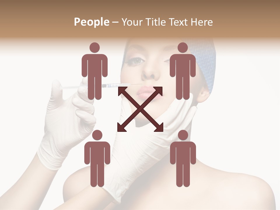 Cosmetic Beauty Needle PowerPoint Template