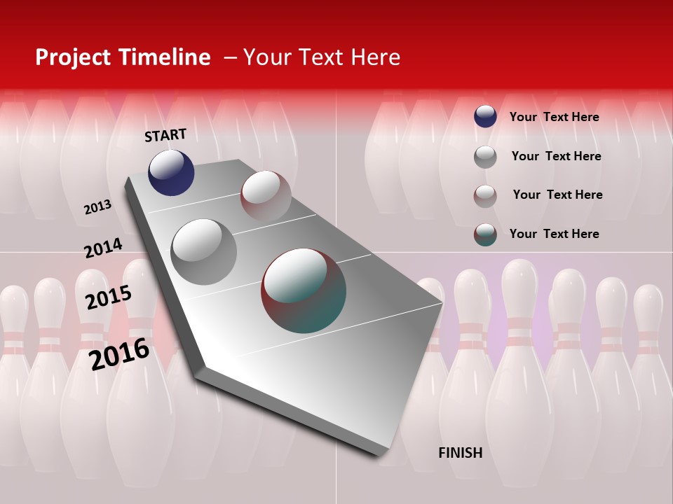 Skittle Team Ten PowerPoint Template