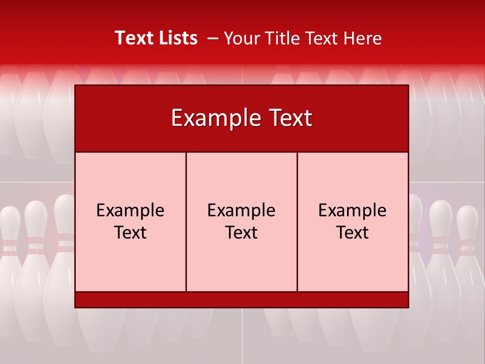 Skittle Team Ten PowerPoint Template