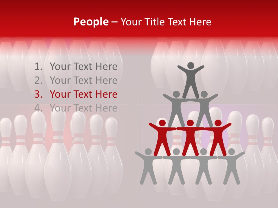 Skittle Team Ten PowerPoint Template