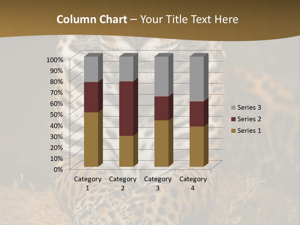 Portrait Panther Angry PowerPoint Template