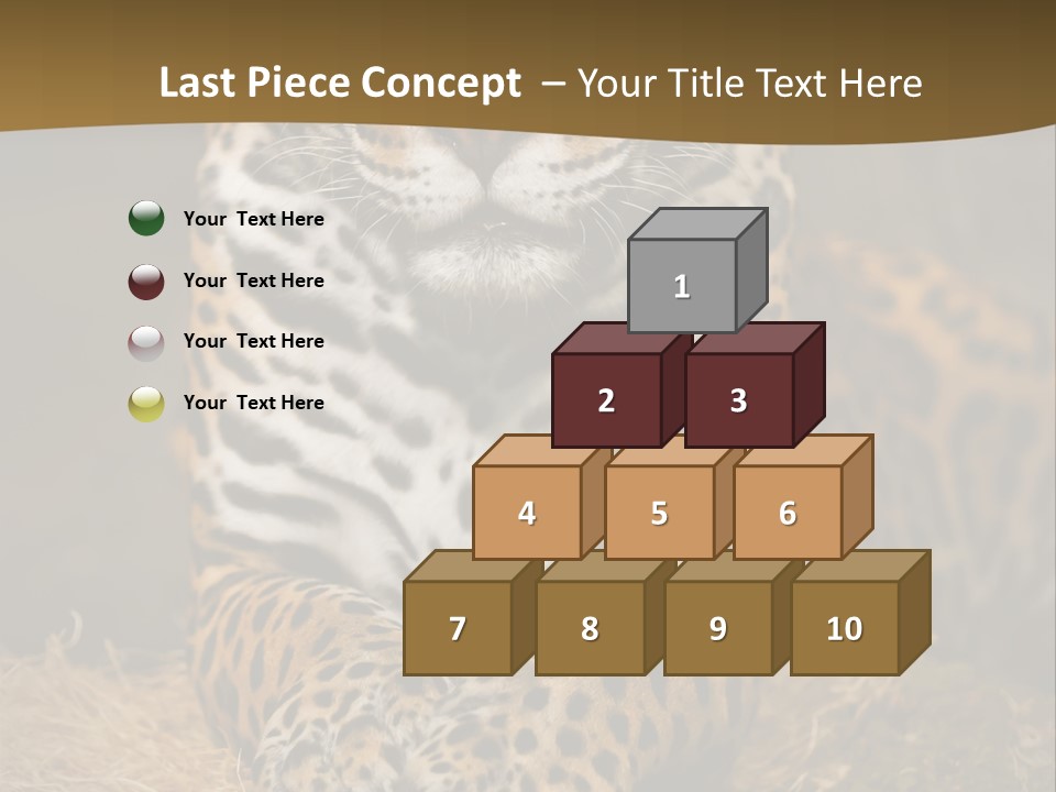 Portrait Panther Angry PowerPoint Template