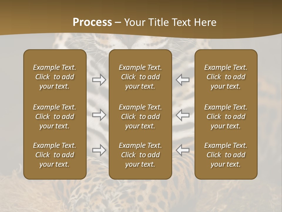 Portrait Panther Angry PowerPoint Template