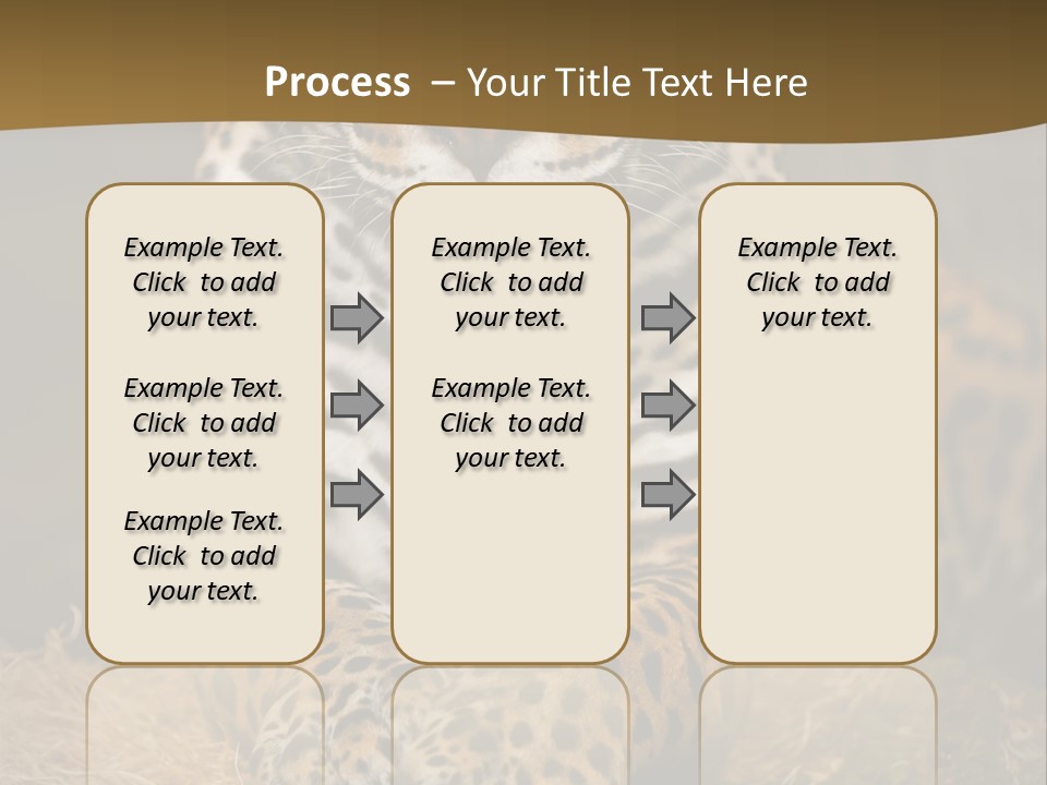 Portrait Panther Angry PowerPoint Template