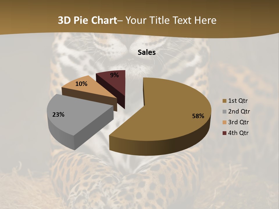 Portrait Panther Angry PowerPoint Template