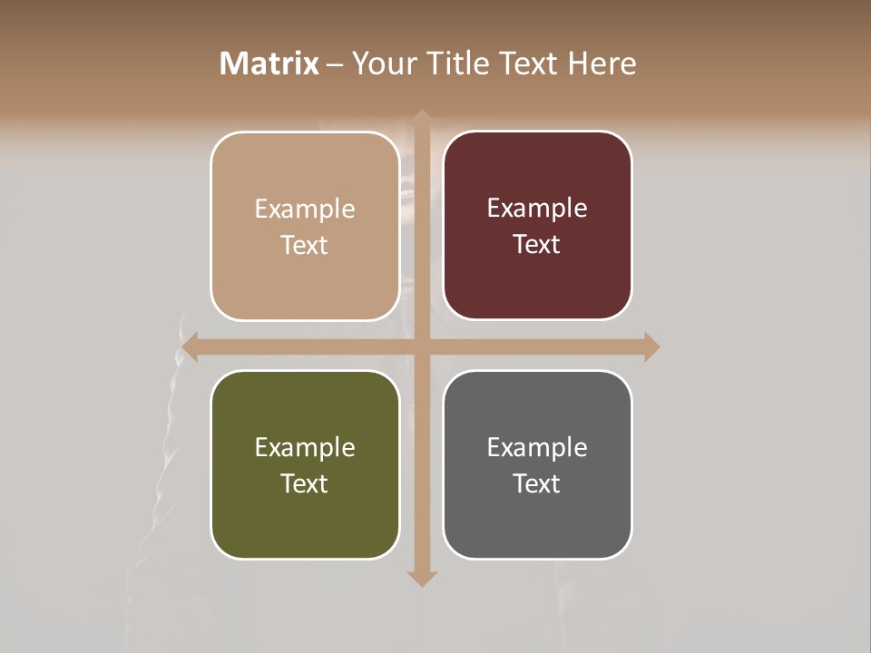 Individuality Cool Cute PowerPoint Template