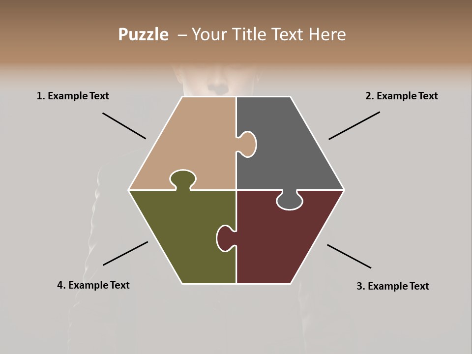 Individuality Cool Cute PowerPoint Template