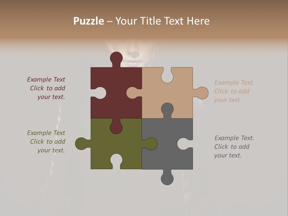 Individuality Cool Cute PowerPoint Template