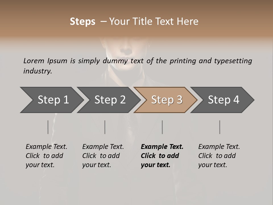 Individuality Cool Cute PowerPoint Template