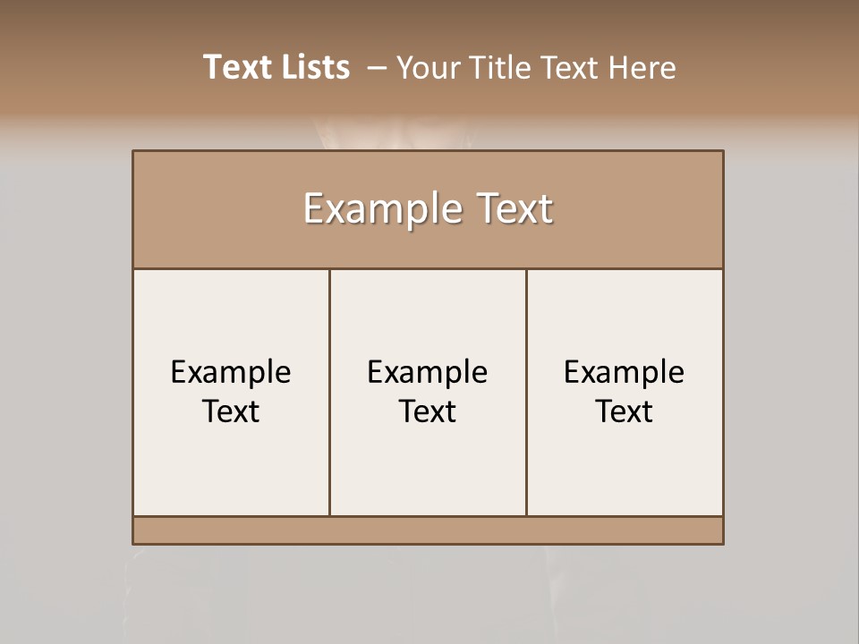 Individuality Cool Cute PowerPoint Template