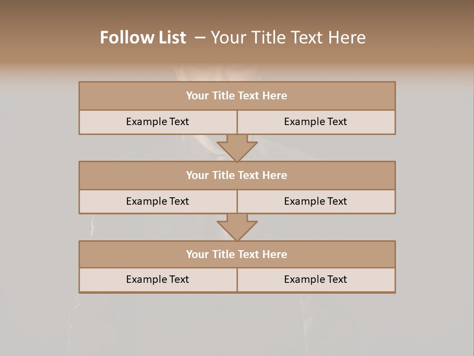 Individuality Cool Cute PowerPoint Template