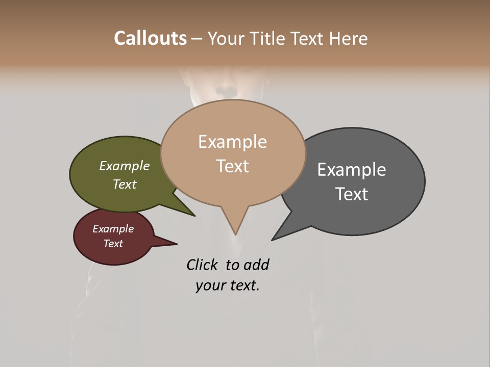 Individuality Cool Cute PowerPoint Template