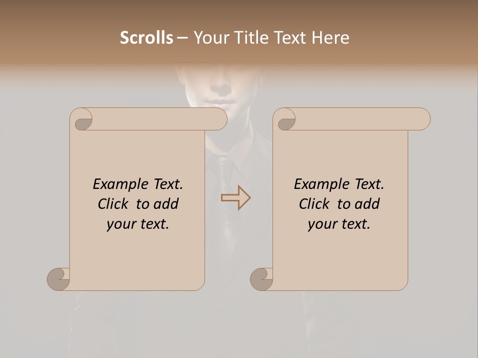 Individuality Cool Cute PowerPoint Template