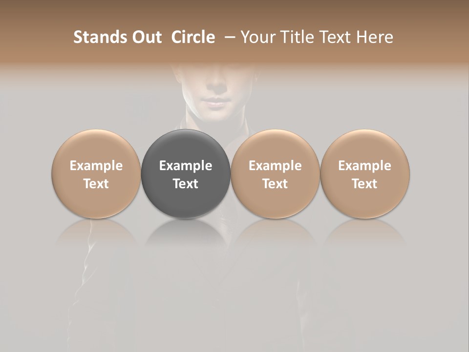 Individuality Cool Cute PowerPoint Template