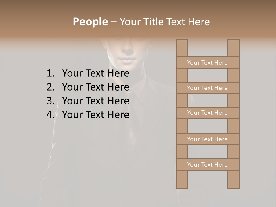 Individuality Cool Cute PowerPoint Template