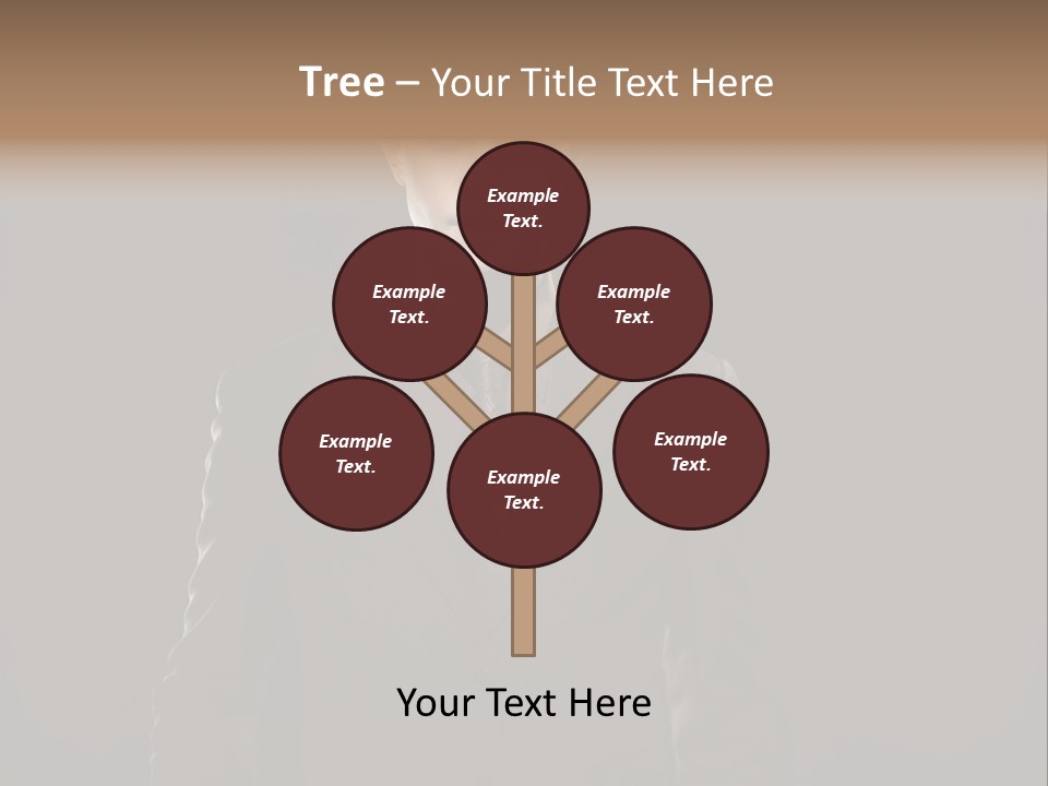 Individuality Cool Cute PowerPoint Template