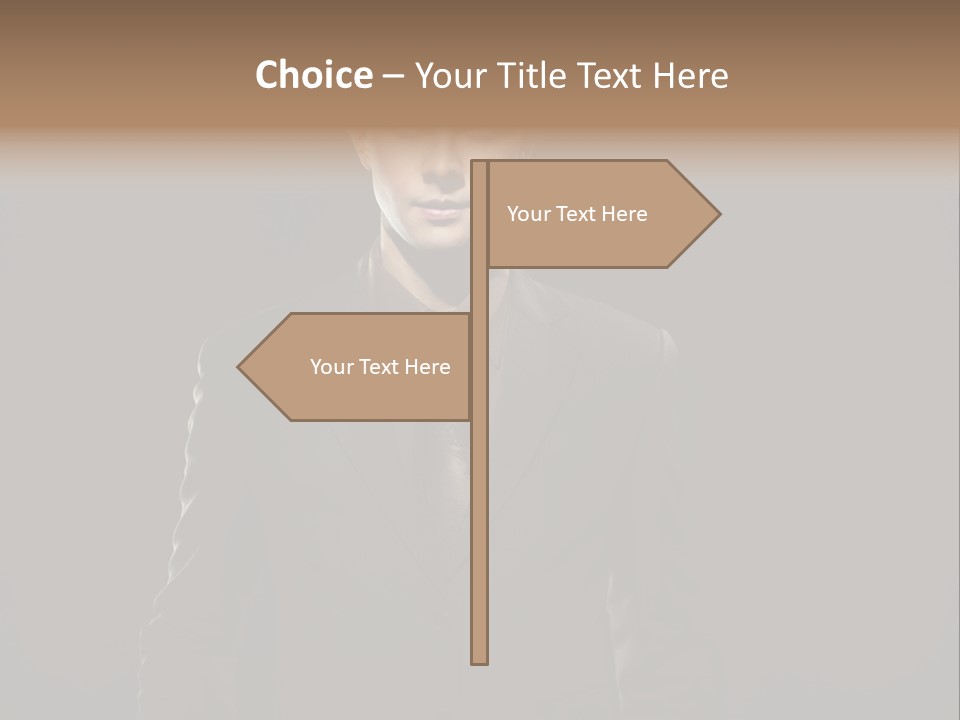 Individuality Cool Cute PowerPoint Template