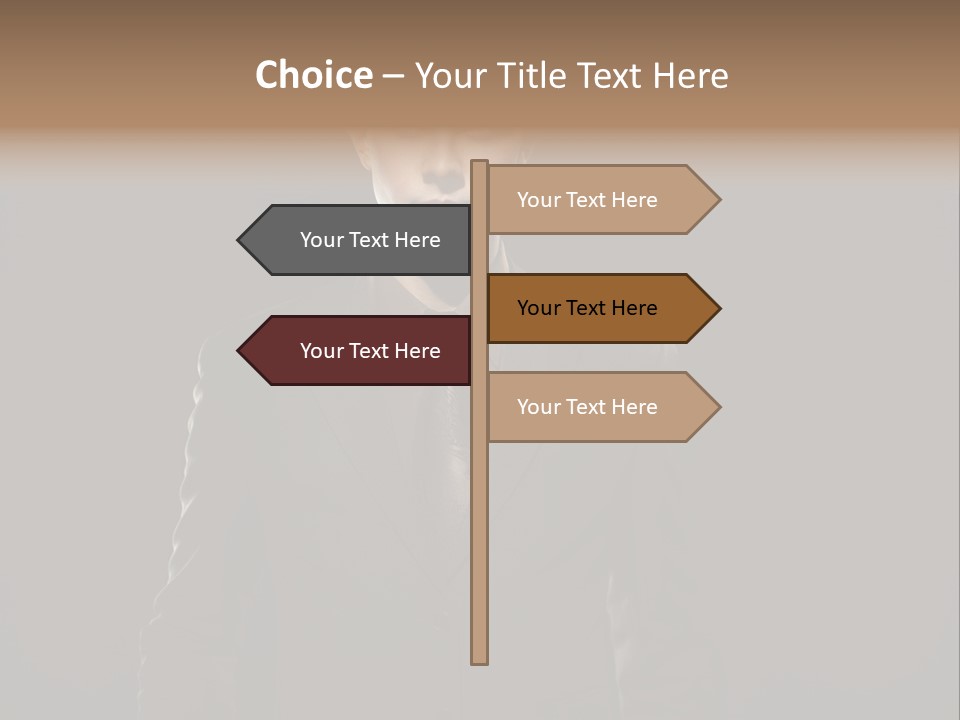 Individuality Cool Cute PowerPoint Template