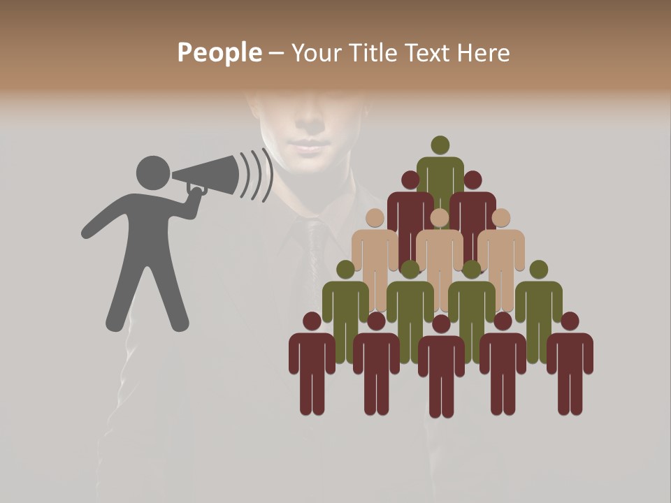 Individuality Cool Cute PowerPoint Template