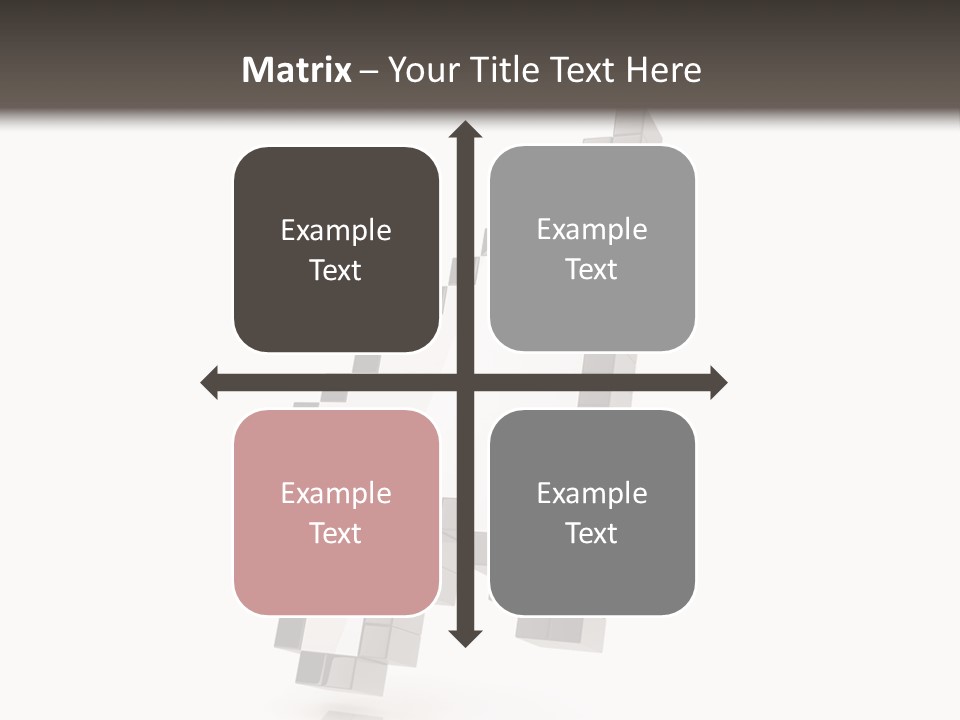 Icon Fly Background PowerPoint Template