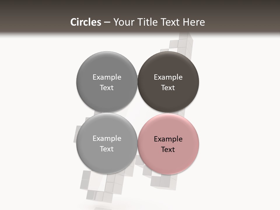 Icon Fly Background PowerPoint Template