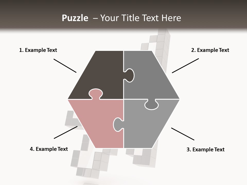 Icon Fly Background PowerPoint Template