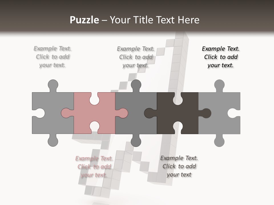 Icon Fly Background PowerPoint Template