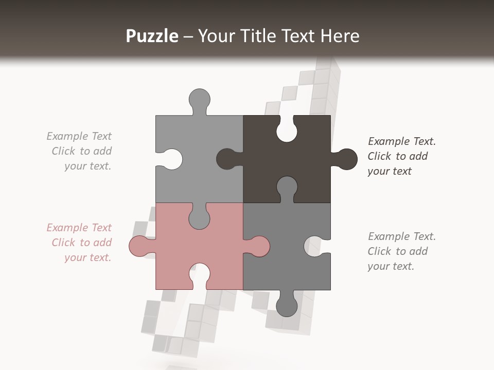 Icon Fly Background PowerPoint Template