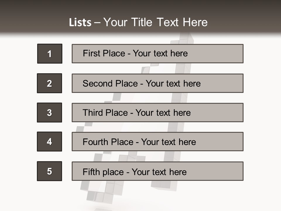 Icon Fly Background PowerPoint Template