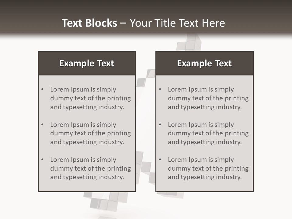 Icon Fly Background PowerPoint Template