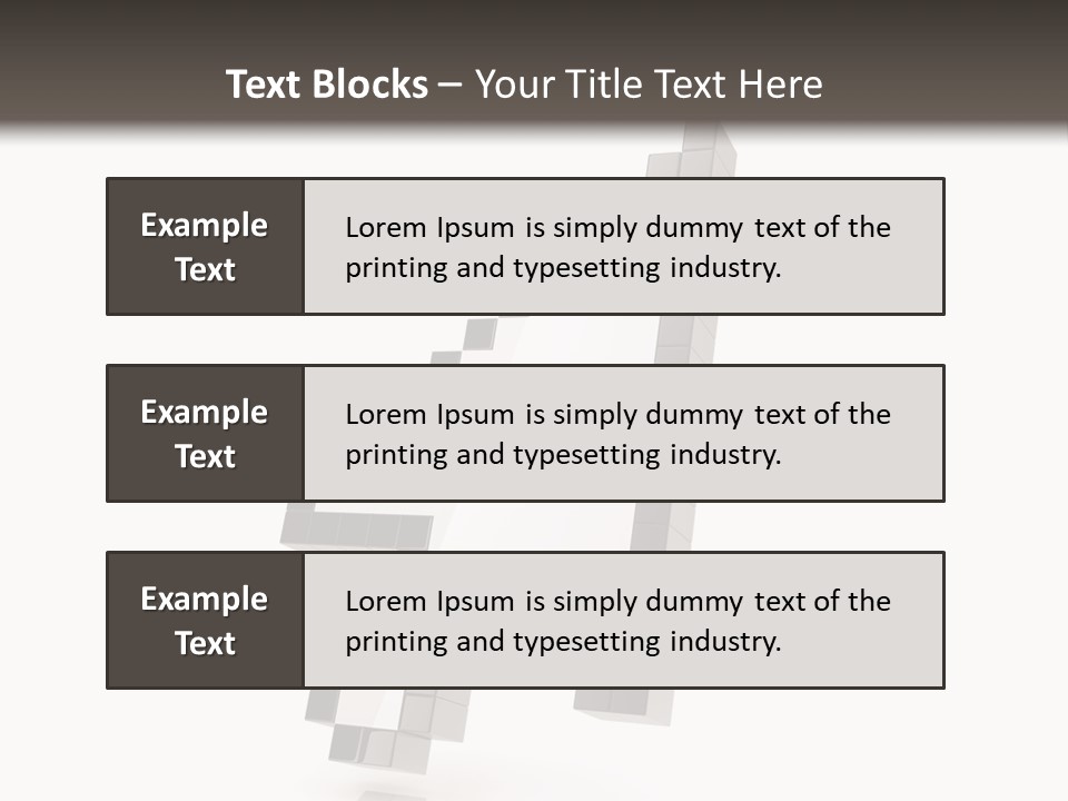 Icon Fly Background PowerPoint Template