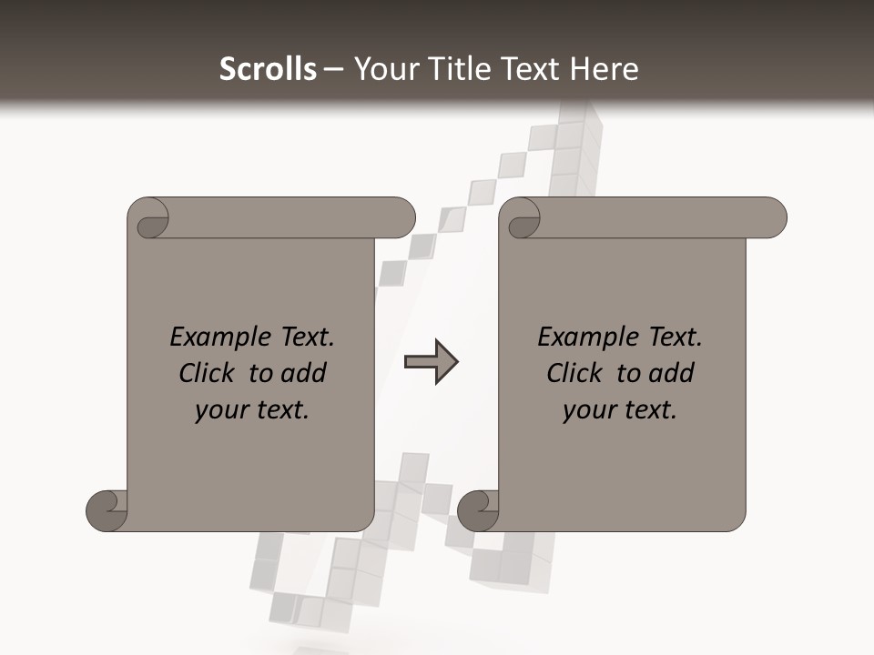 Icon Fly Background PowerPoint Template