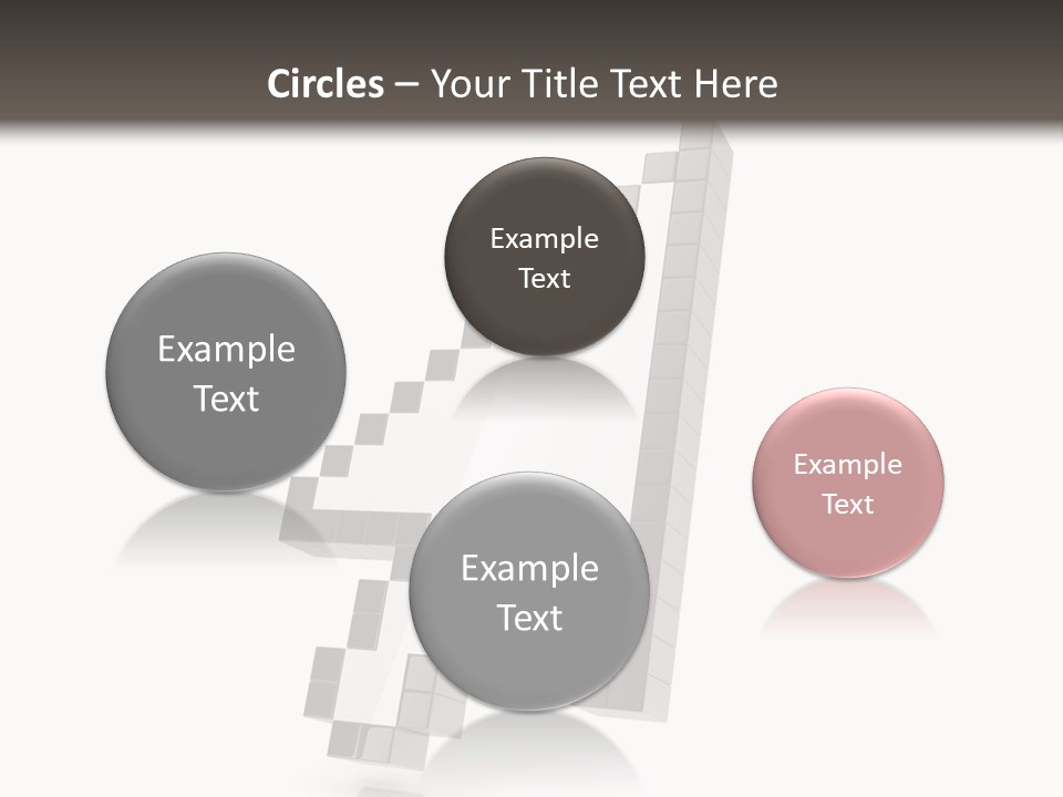 Icon Fly Background PowerPoint Template