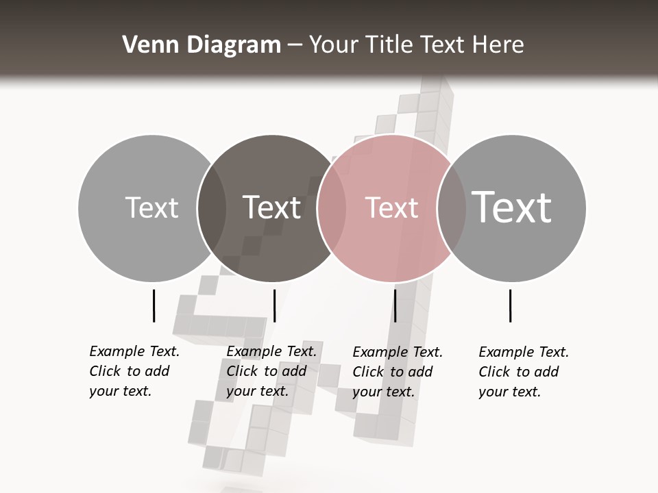 Icon Fly Background PowerPoint Template