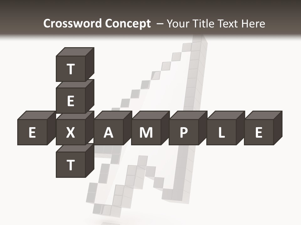 Icon Fly Background PowerPoint Template