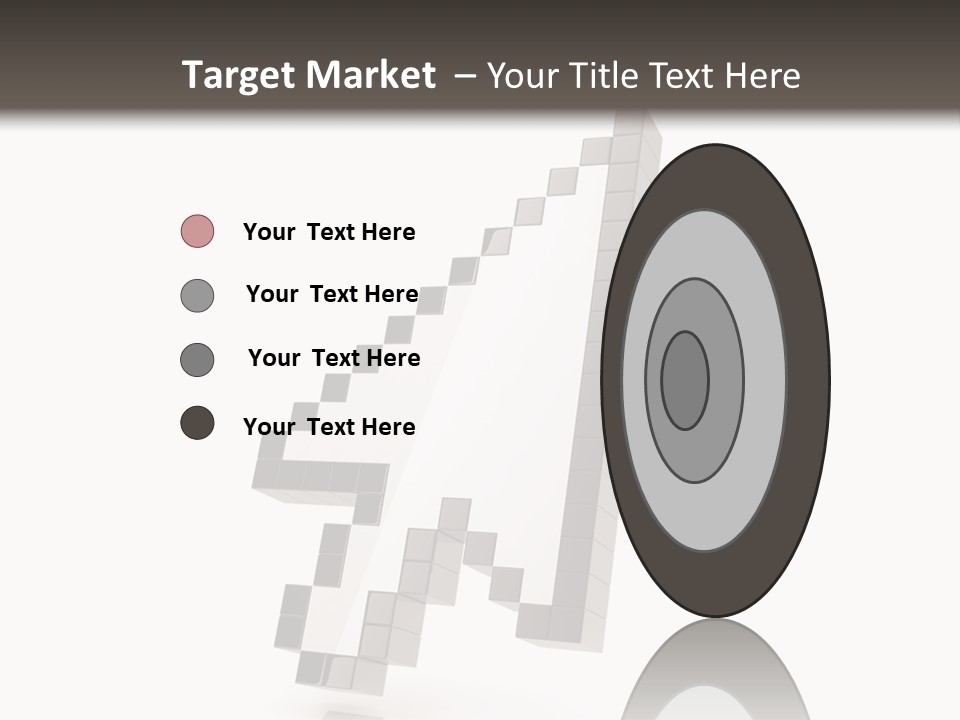 Icon Fly Background PowerPoint Template